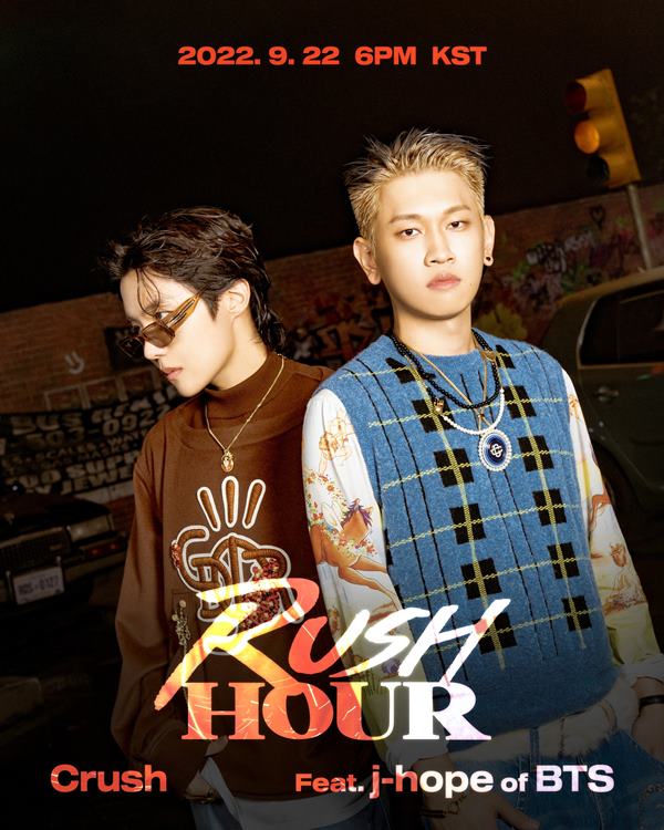 Crush 新曲《Rush Hour (Feat. J-Hope of BTS)》MV 公開 - 妹妹看星聞-妹妹看星聞