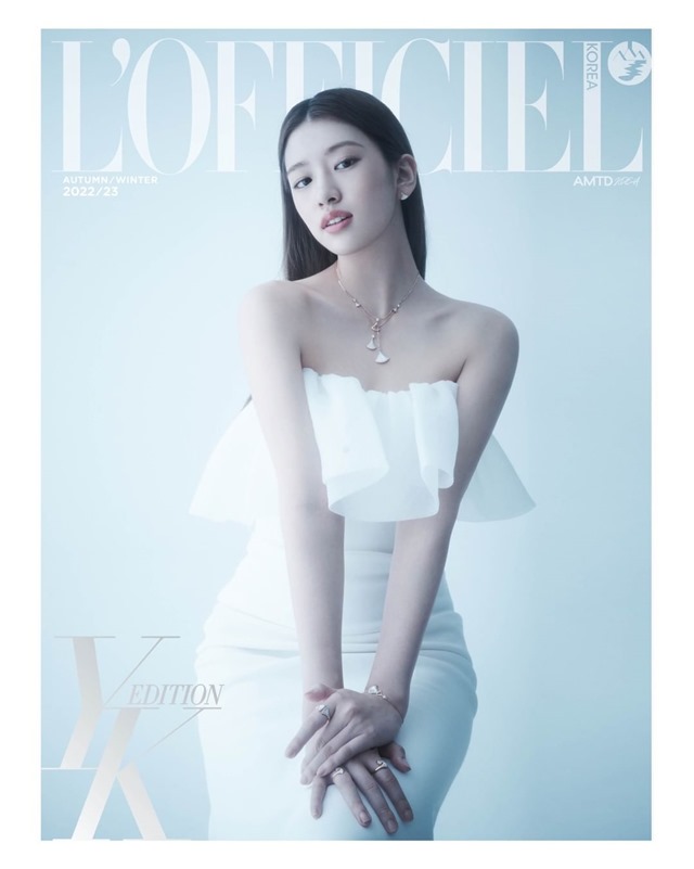 IVE 安兪真《L'OFFICIEL》貼身禮服展性感魅力 - 妹妹看星聞-妹妹看星聞