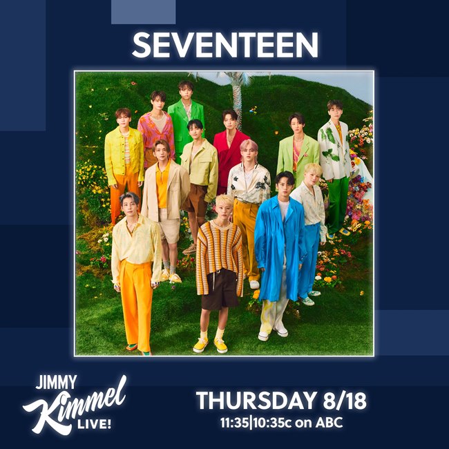 SEVENTEEN《吉米夜現場》(Jimmy Kimmel Live!)