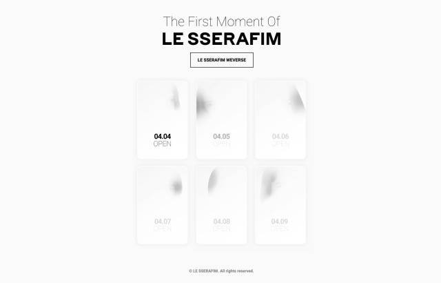 LE SSERAFIM 神秘特寫照